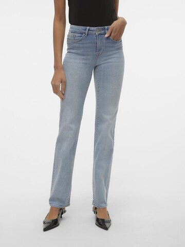 VERO MODA Regular Jeans in Blauw: voorkant