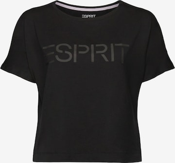 ESPRIT Shirt in Zwart: voorkant