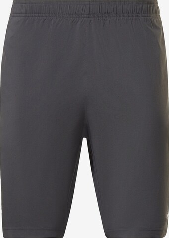 Regular Pantalon de sport Reebok en gris : devant