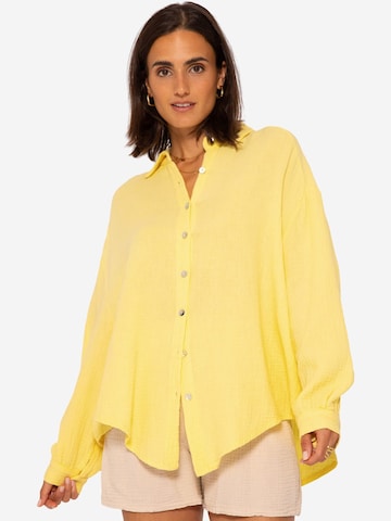 SASSYCLASSY Bluza | rumena barva: sprednja stran