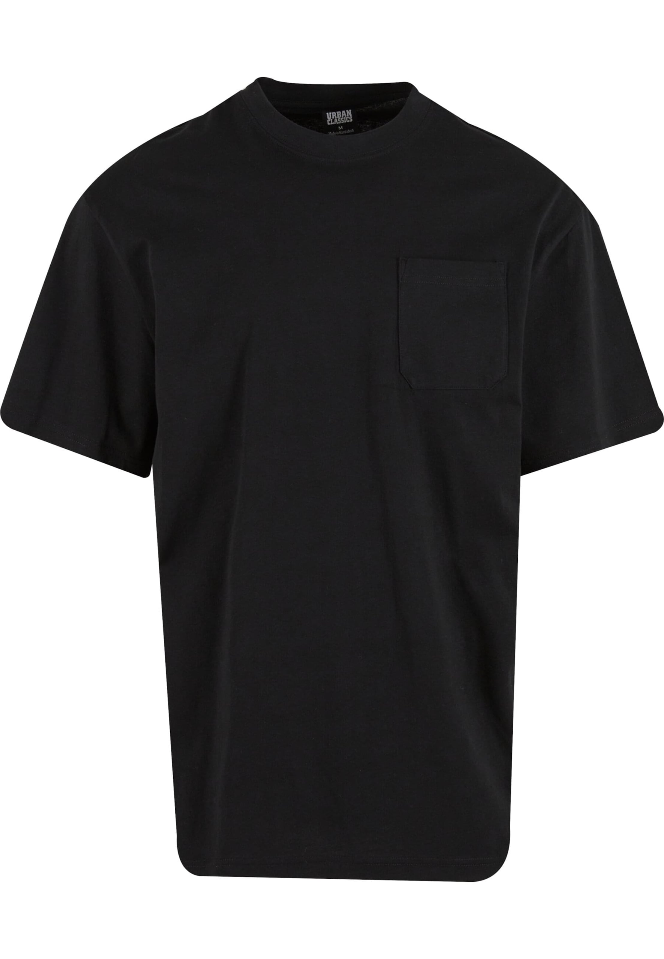 Urban Classics Shirt in Black: front