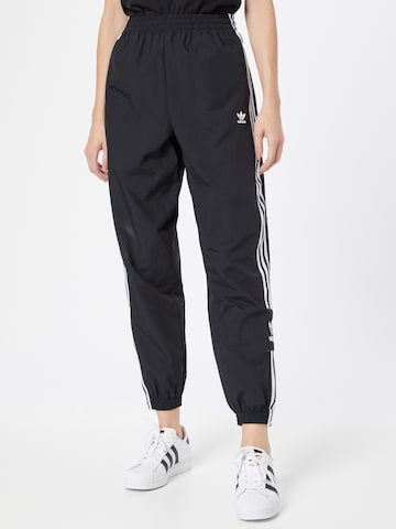 ADIDAS ORIGINALS Loose fit Pants 'Adicolor Classics Lock-Up' in Black: front