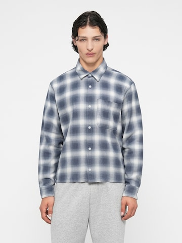 HOLLISTER Regular fit Overhemd in Blauw: voorkant