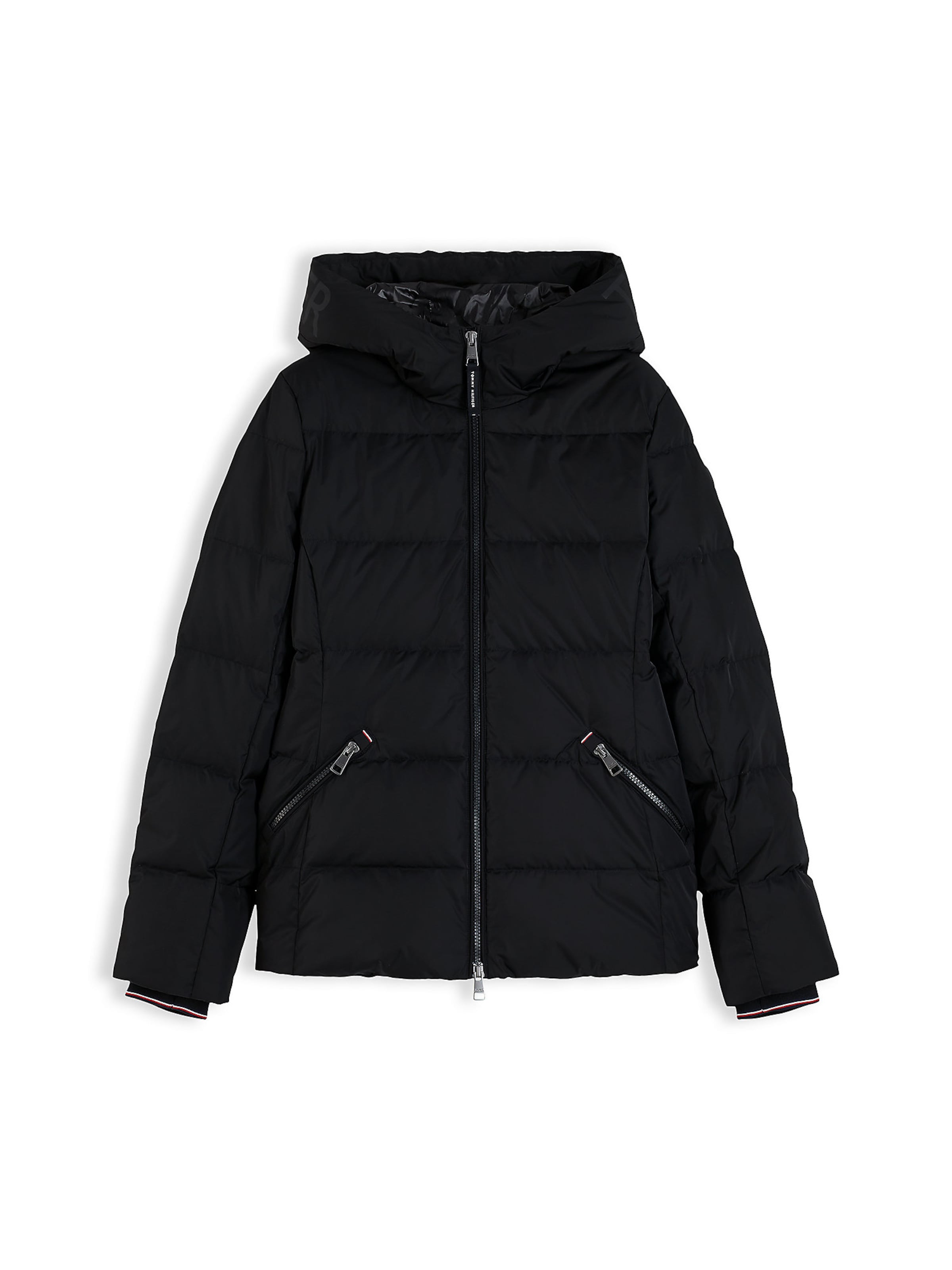 TOMMY HILFIGER Winterjas in Zwart: voorkant