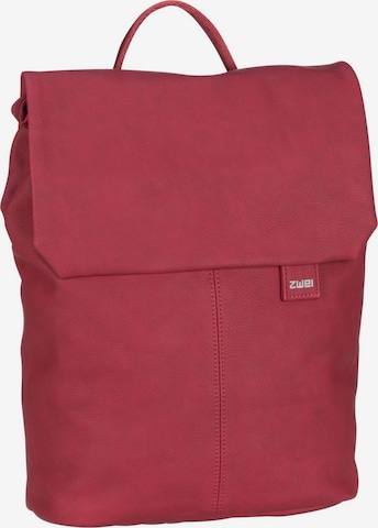 ZWEI Backpack 'Mademoiselle' in Red: front