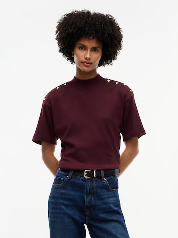TOMMY HILFIGER - Camiseta en rojo: frente