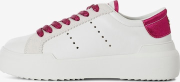 Sneaker bassa di CAFè NOIR in bianco: frontale