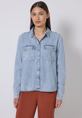 Street One Studio Bluse in Blau: Vorderseite