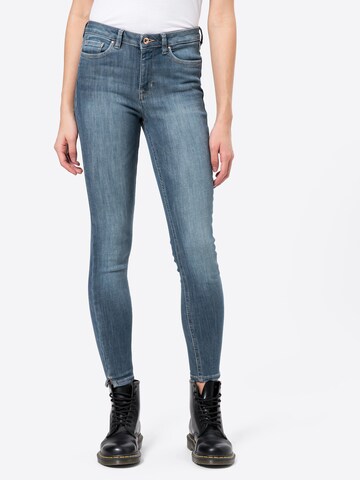 Skinny Jeans 'Nela' de la TOM TAILOR DENIM pe albastru: față