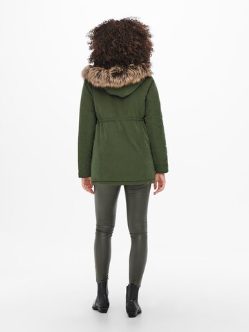 Only Maternity Between-Seasons Parka in Green