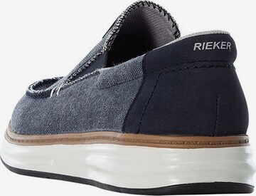 Mocassin Rieker en bleu