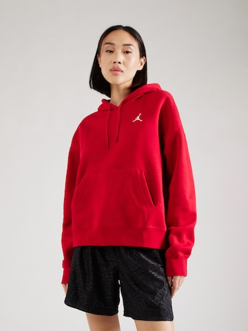 Jordan Sweatshirt 'Brooklyn' in Rot: predná strana