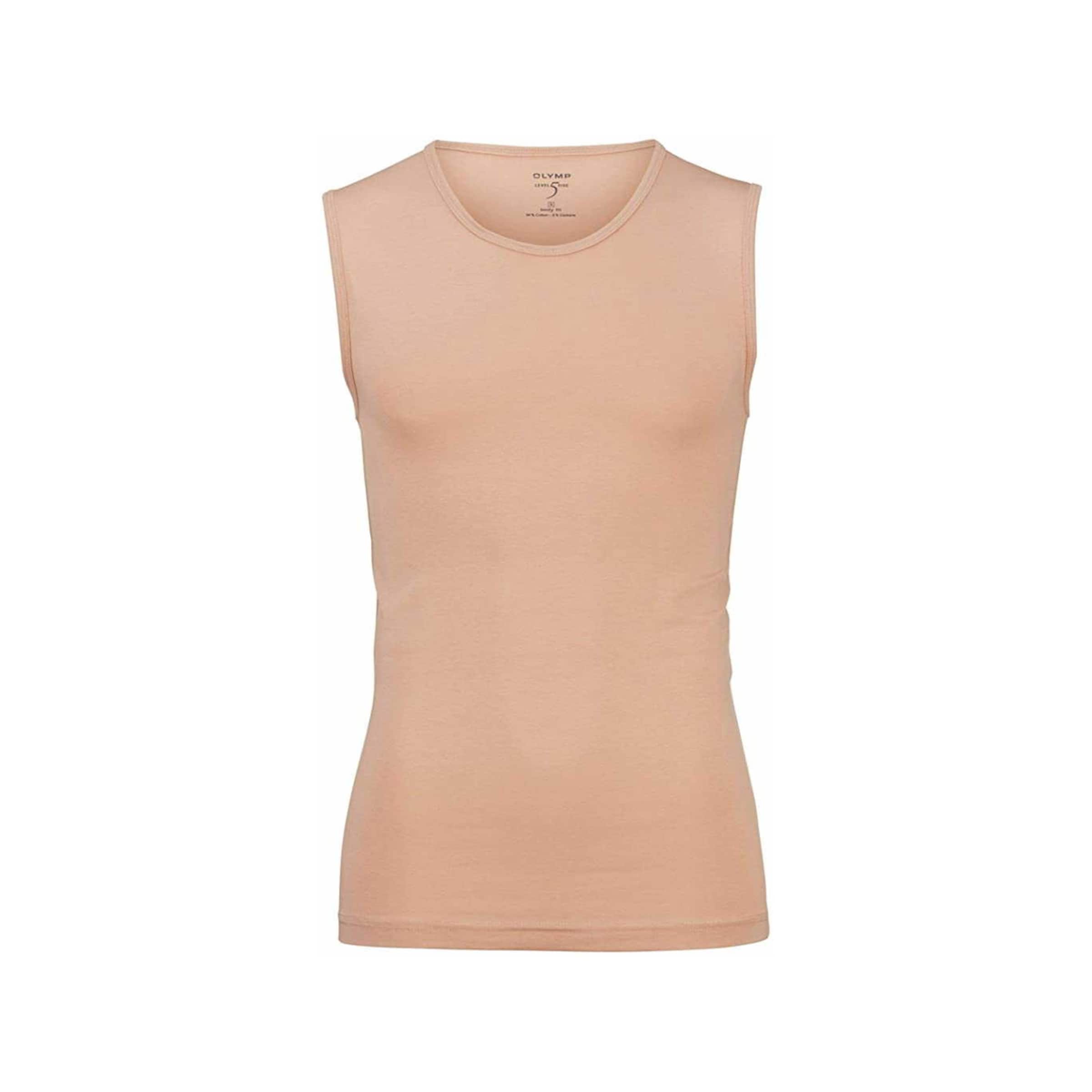 OLYMP Undershirt in Beige: front