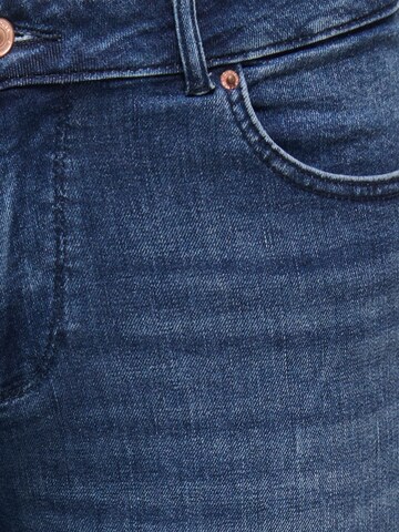 Coupe slim Jean 'CARWILLY' ONLY Carmakoma en bleu