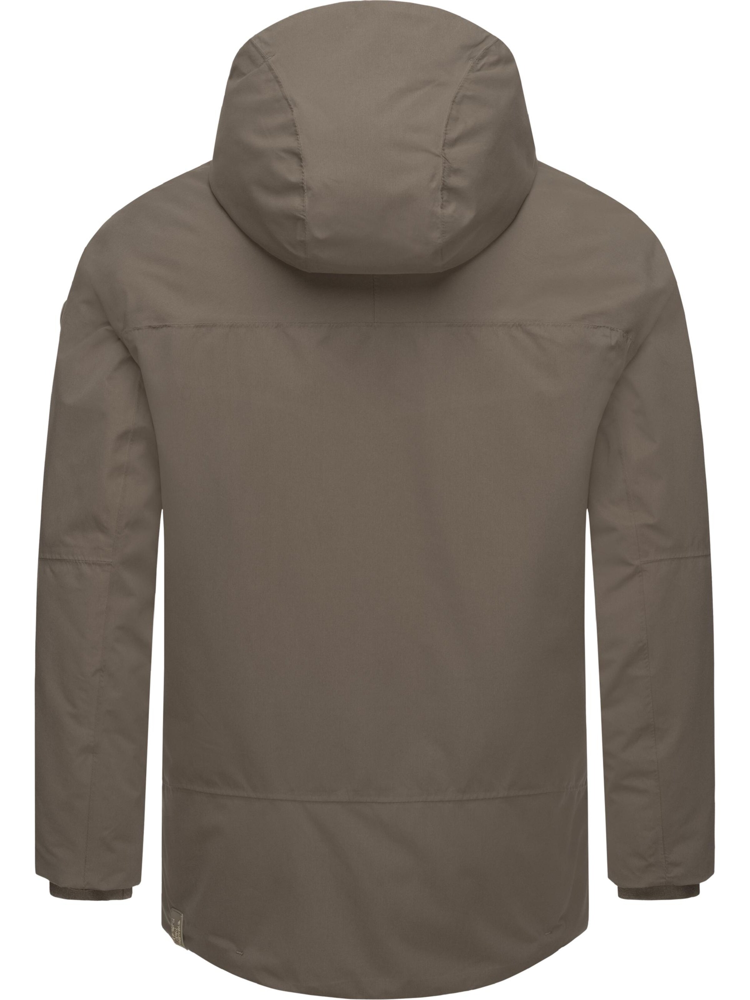 Ragwear Winter Jacket 'Hatar' in Brown