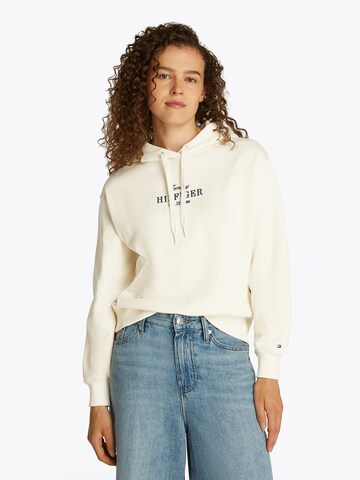 TOMMY HILFIGER Μπλούζα φούτερ σε μπεζ: μπροστά
