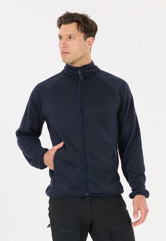 Whistler Athletic fleece jacket 'Wolven' in Blue: front