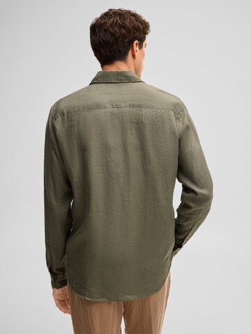 STRELLSON Regular fit Button Up Shirt 'Ceasar' in Green