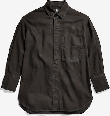 G-Star RAW Blouse in Zwart: voorkant