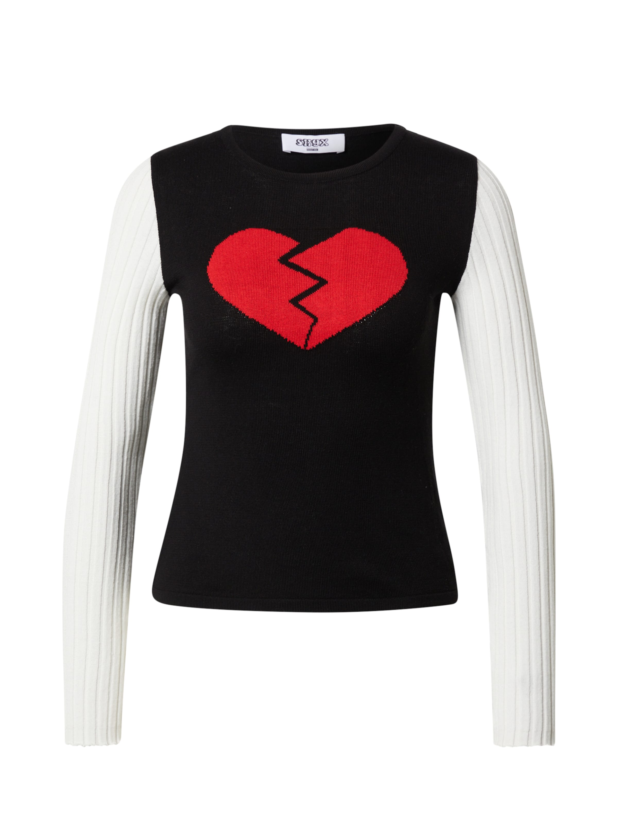 piros / fekete / fehér SHYX Pulóver 'Kasumi', Termék nézet