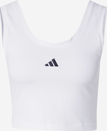ADIDAS SPORTSWEARSportski top 'Essentials' - bijela boja: prednji dio