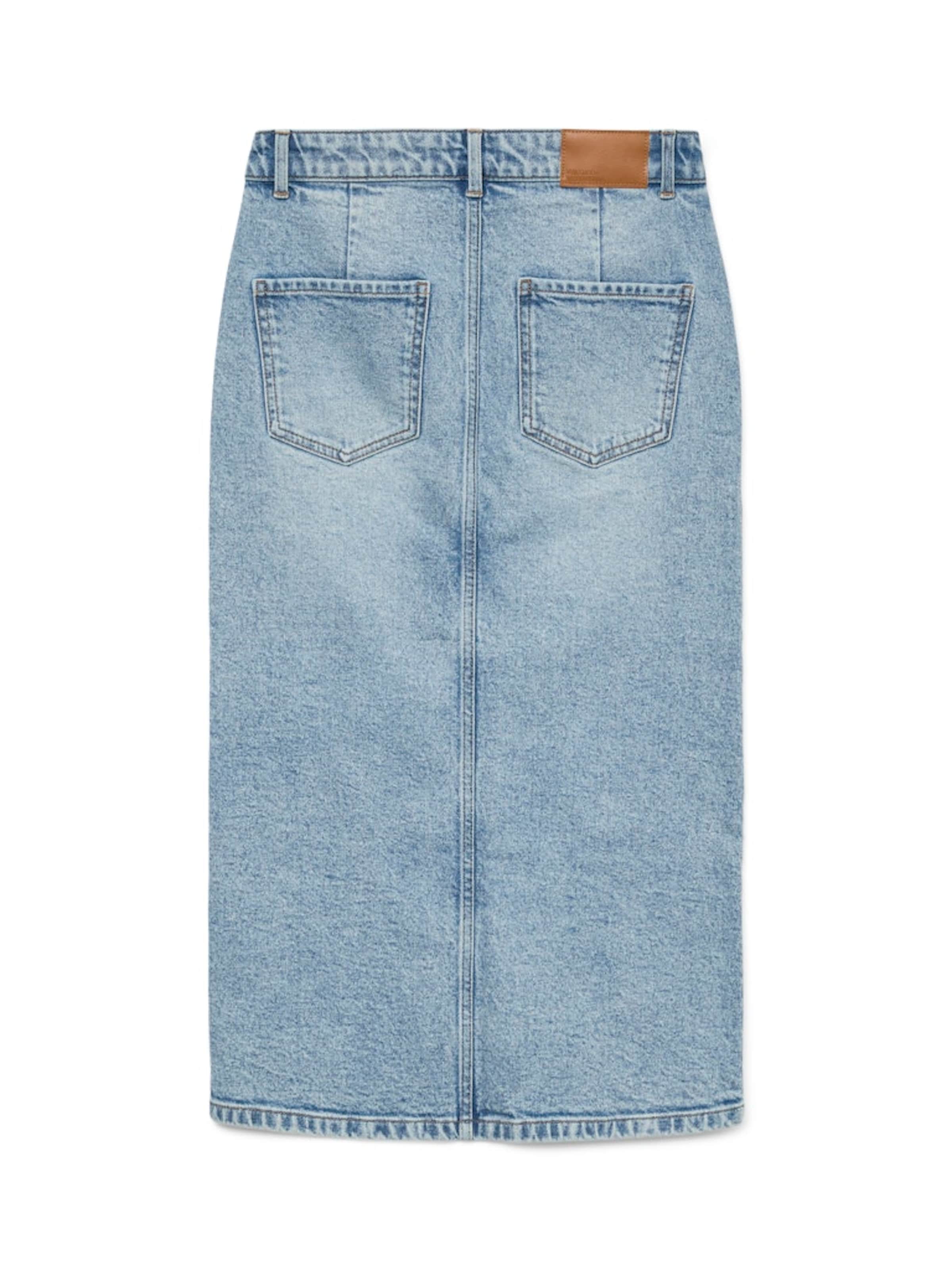 VERO MODA Sukňa 'Natalie' - Modrá