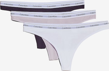 Calvin Klein Underwear Stringit värissä lila: etupuoli