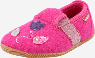 GIESSWEIN - Zapatillas de casa en rosa: frente