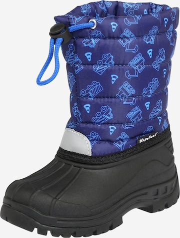 PLAYSHOES - Botas de nieve en azul: frente