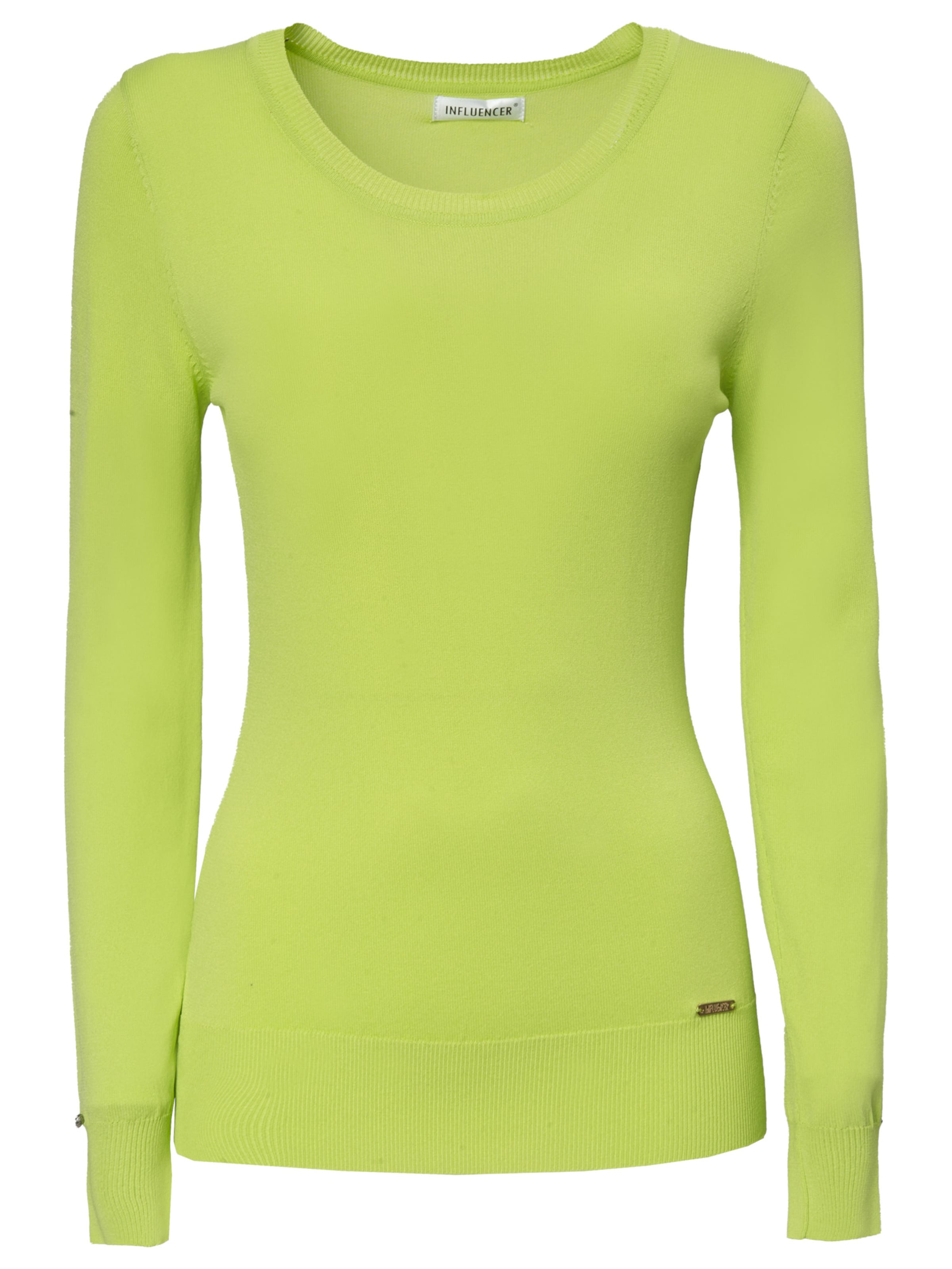 Influencer Sweater in Green: front