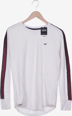 HOLLISTER Shirt in S in White: front
