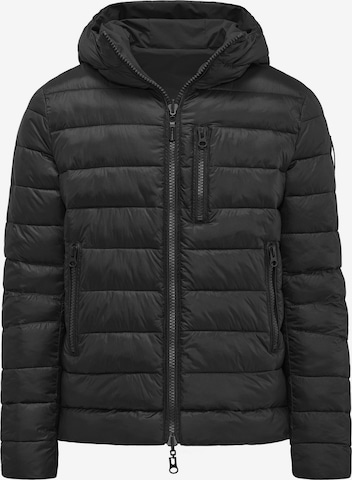 BOMBOOGIE Winter Jacket in Black: front