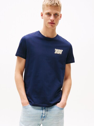 Maglietta di Tommy Jeans in blu: frontale