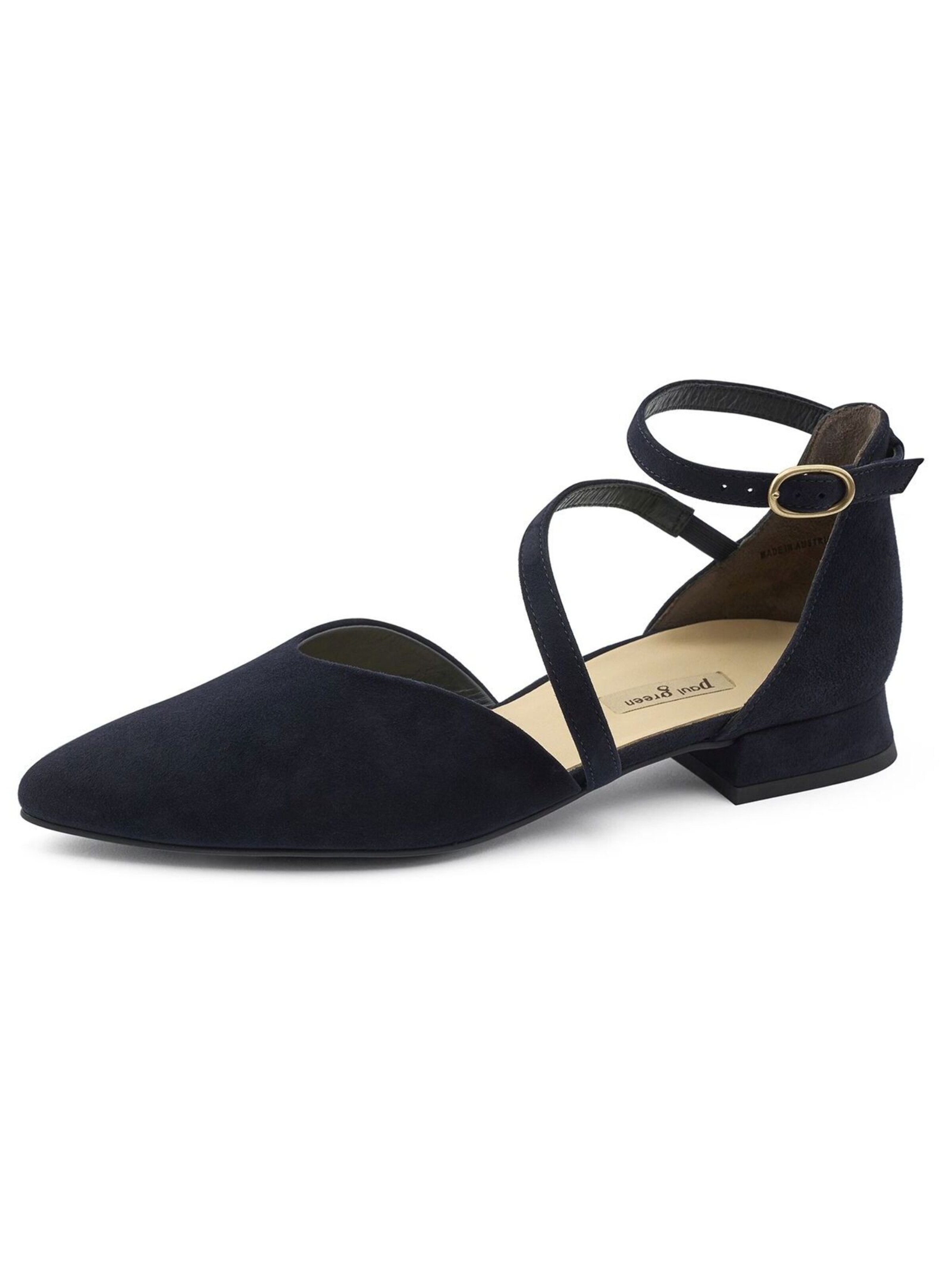 Ballerina con cinturino di Paul Green in blu: frontale