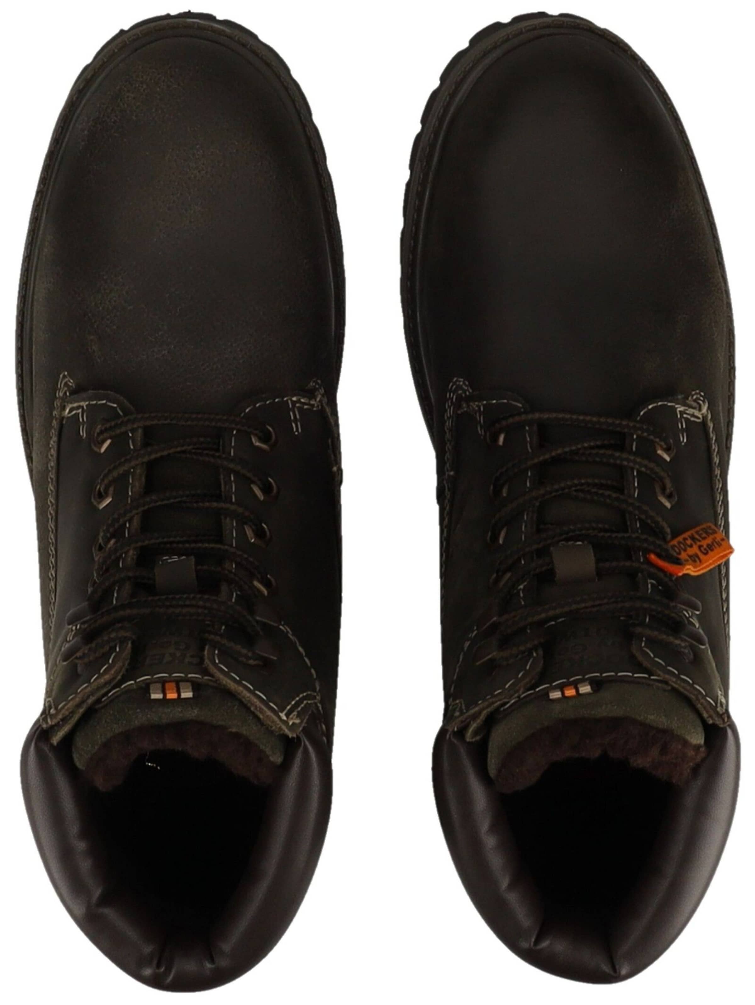 Dockers by Gerli Veterlaarzen in Groen: bovenkant