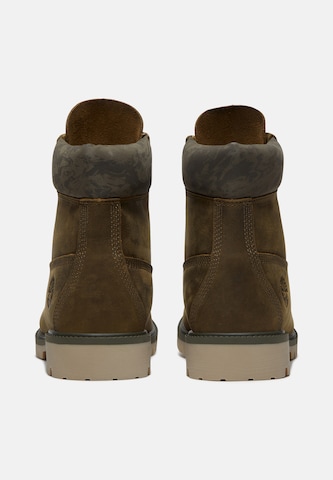 TIMBERLAND Šnurovacie čižmy 'HERITAGE 6 INCH' - Zelená