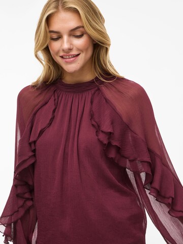 VILA Shirt 'BINNA' in Rood