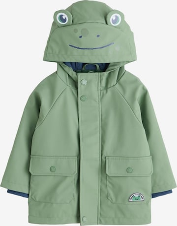 Next Pitkä takki värissä vihreä: etupuoli