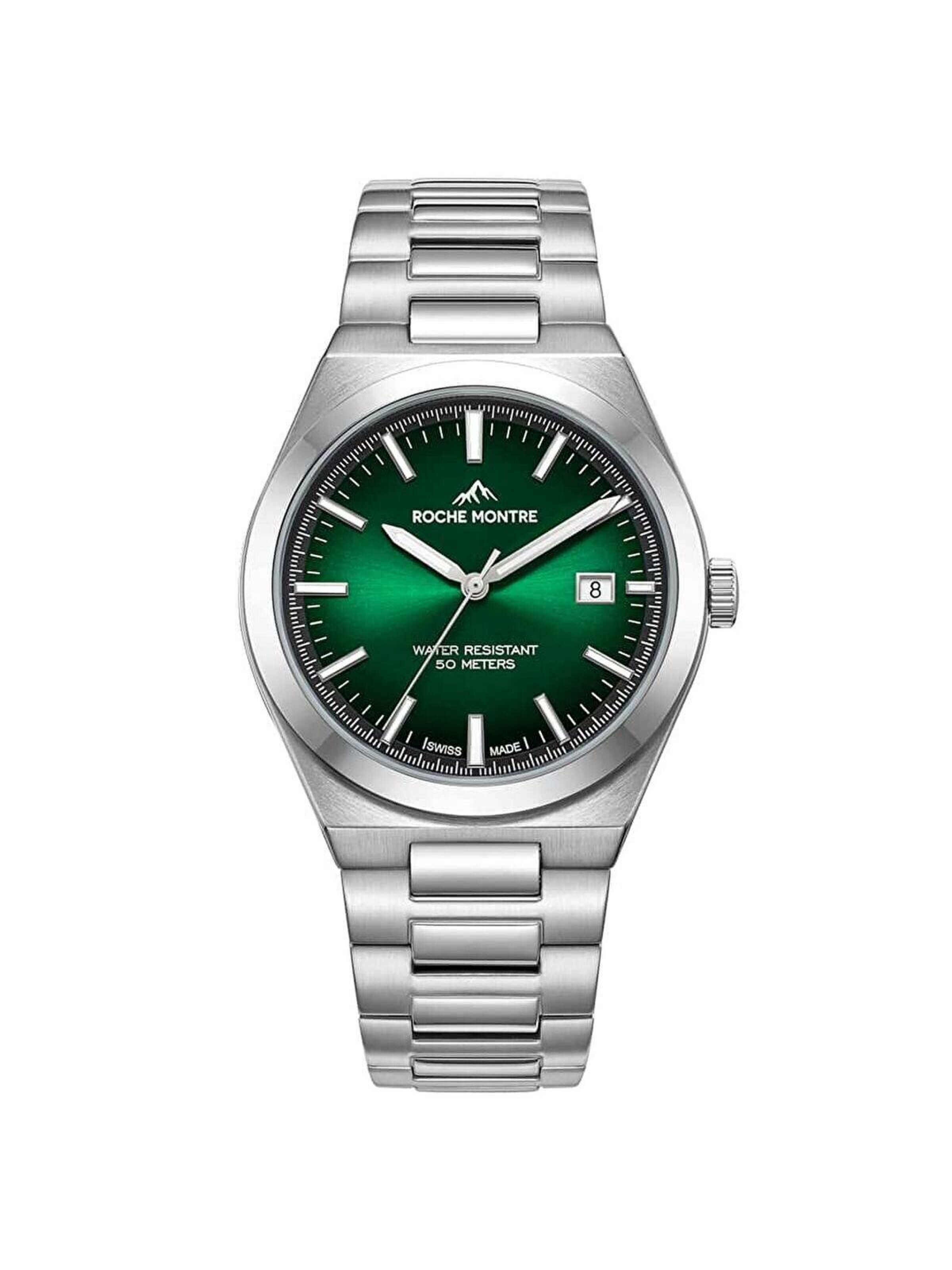 Roche Montre Analog watch 'RMG6017-01' in Silver: front