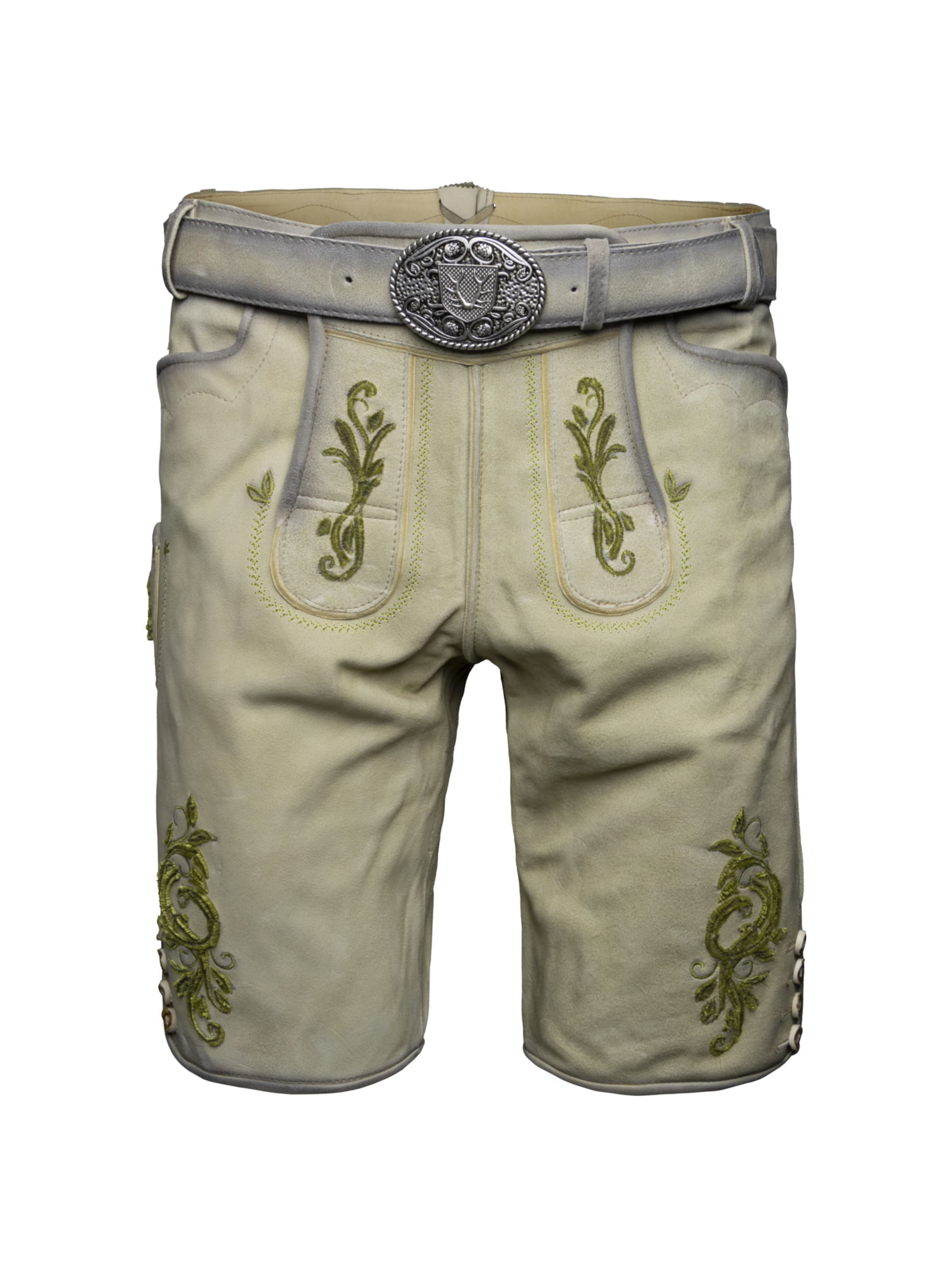 Krüger Buam Regular Traditional pants 'Maurus' in Beige: front