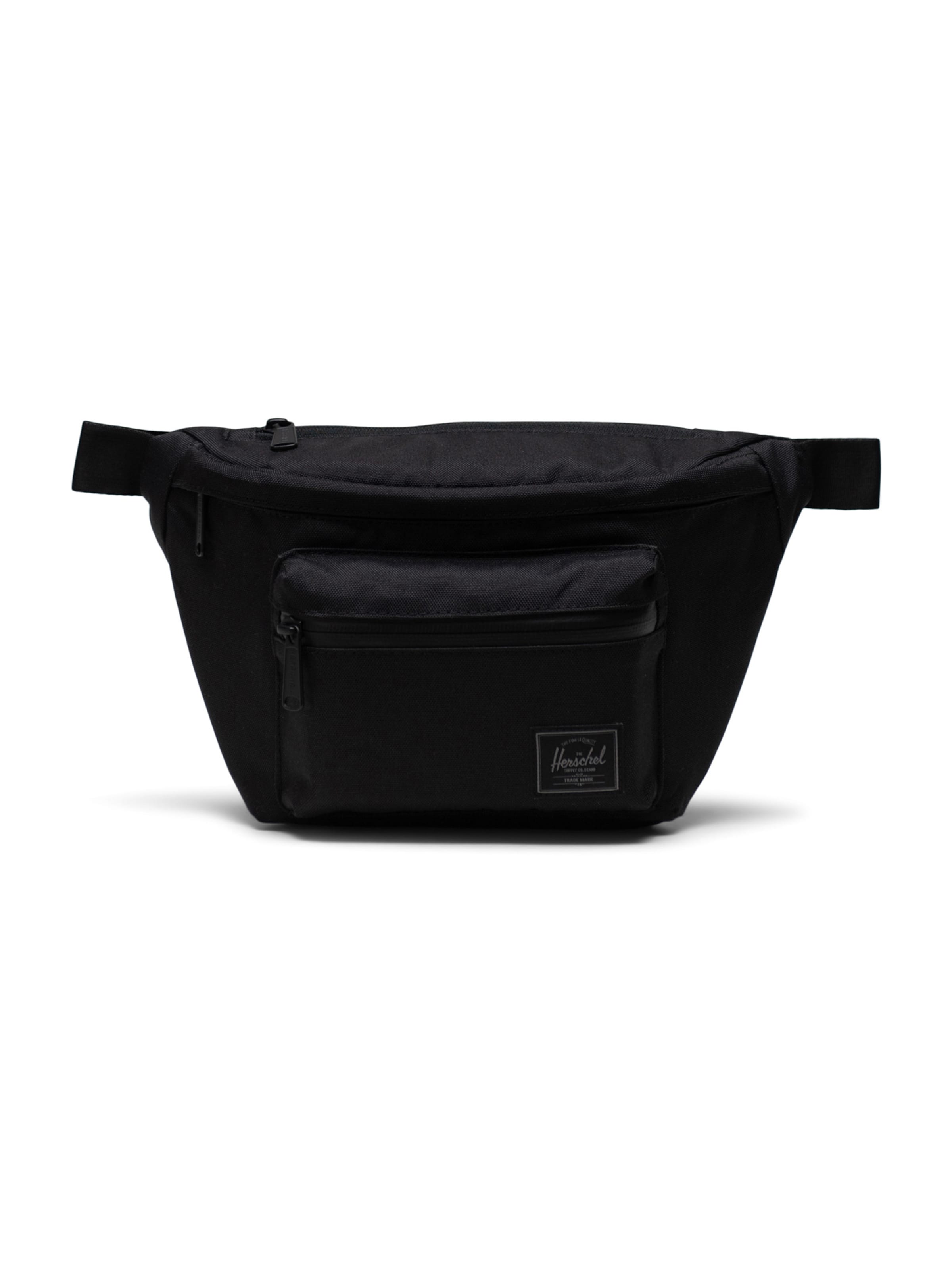 Herschel Gürteltasche 'Pop Quiz' in Schwarz: Vorderseite