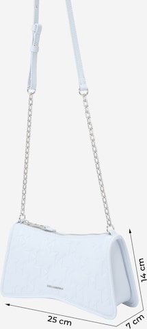 Karl Lagerfeld - Bolso de hombro 'SEVEN ELEMENT' en azul