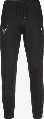 NEW ERA Tapered Pants in Black: front