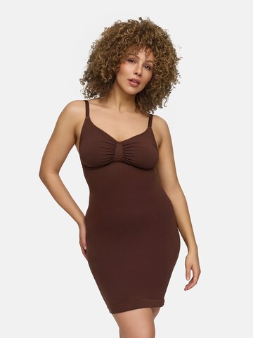 cfab (formerly creamy fabrics) Kleid 'Shaping Cami Dress'‌‌ in Braun