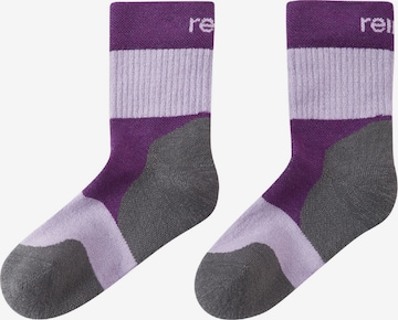Reima Socks 'Patikka' in Purple: front