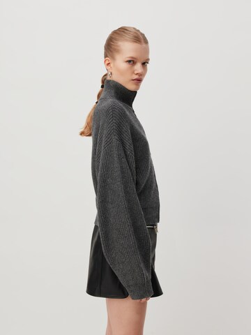 LeGer by Lena Gercke Вязаная кофта 'Cindy' в Серый