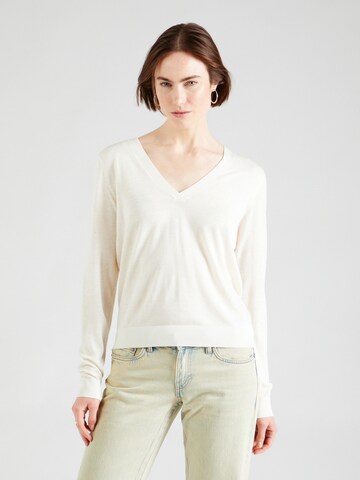 Pull-over 'ABELLA' VILA en beige : devant