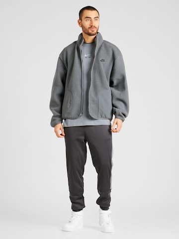 Nike Sportswear Fleece jacket 'CLUB' in Grey