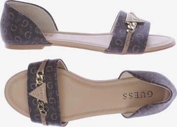 GUESS Sandals & High-Heeled Sandals in 38,5 in Brown: front