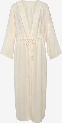 LASCANA Beach Dress in Beige: front